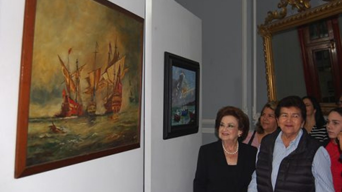 Se inaugura “El Gran Navegante” exposición del Dr. José Sierra Flores