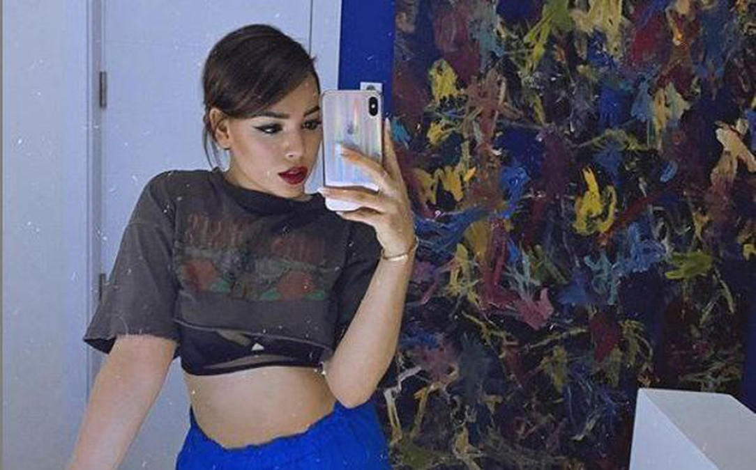 Así es como Danna Paola brinda