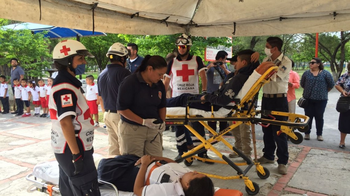 Realiza PC simulacro en Matamoros