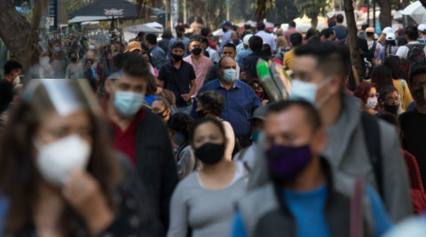 Repuntan casos de COVID-19 en el país; se registran más de 24 mil en un día 