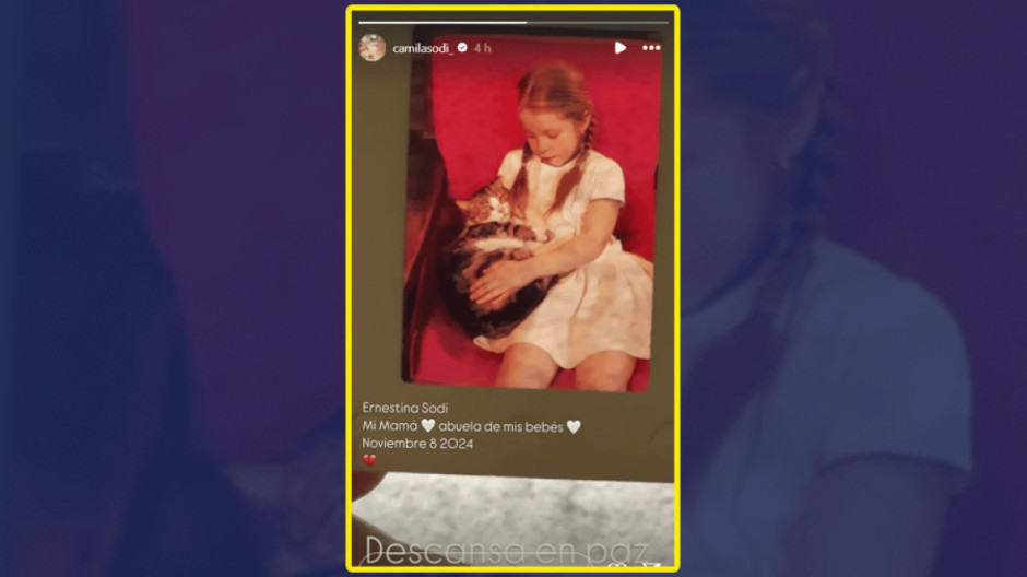 Fallece Ernestina Sodi, hermana de Thalía y madre de Camila Sodi