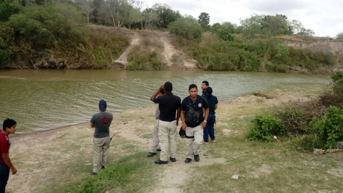 Captura migración a dos borrachos por cruzar el Río Bravo