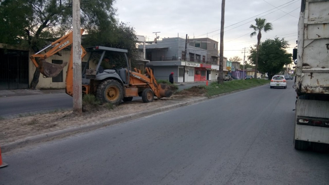 Embellecen cuadrillas calles y bulevares