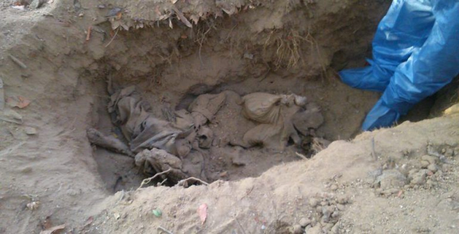 Hallan restos óseos en fosa clandestina en Acapulco