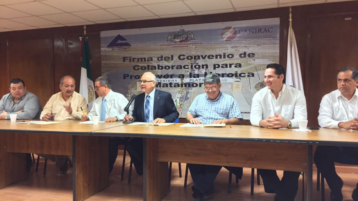 Firman convenio de promoción CANACO, CANIRAC y Hoteles y Moteles