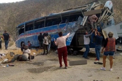 Mueren 15 personas en volcadura de autobús entre Oaxaca y Puebla
