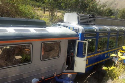 Choque de trenes en ruta a Machu Picchu deja 10 heridos