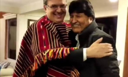 ‘Reafirmamos nuestra hermandad’; se reúne Evo Morales con Marcelo Ebrard