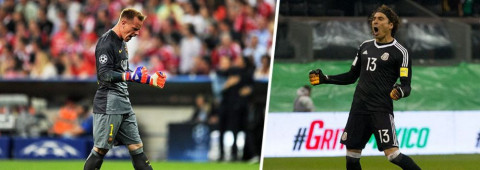 Ter Stegen elogia el excelente nivel de juego de Ochoa 