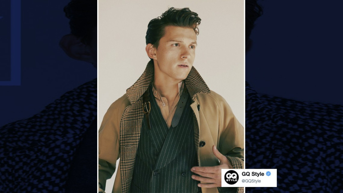 Tom Holland es la portada del número de septiembre de GQ Style 