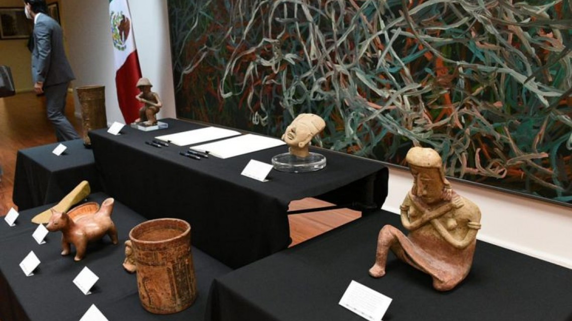 México recupera otras 79 piezas arqueológicas