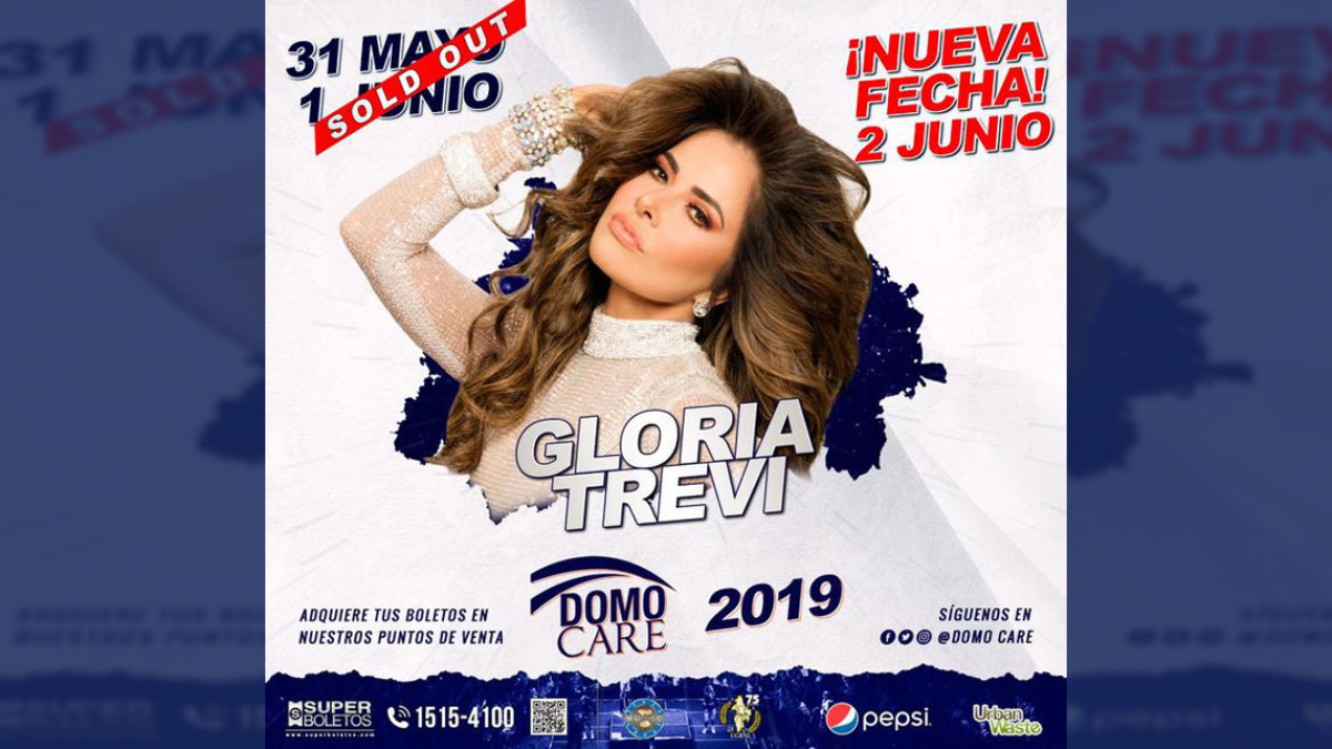 Gloria Trevi abre nueva fecha en el Domo Care 
