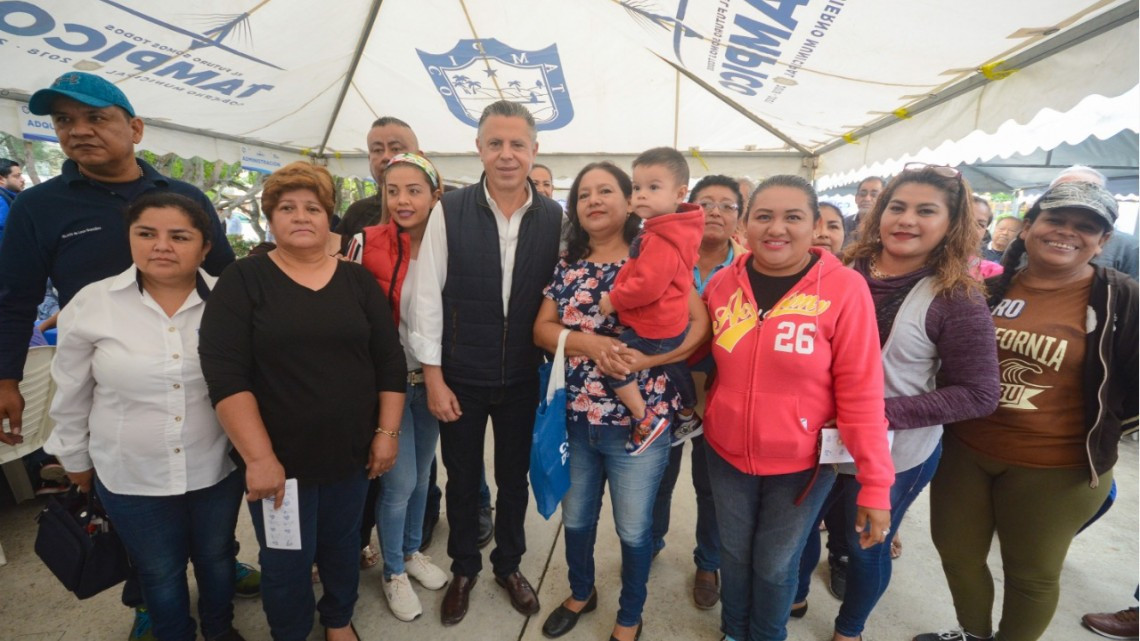 Encabeza Chucho Nader nuevo Martes Ciudadano en la colonia Tamaulipas