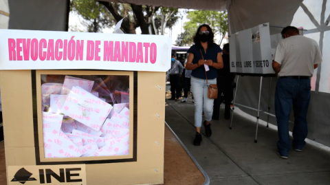 "Fue un éxito, la gente actuó con mucha responsabilidad", AMLO sobre Consulta de Revocación de Mandato