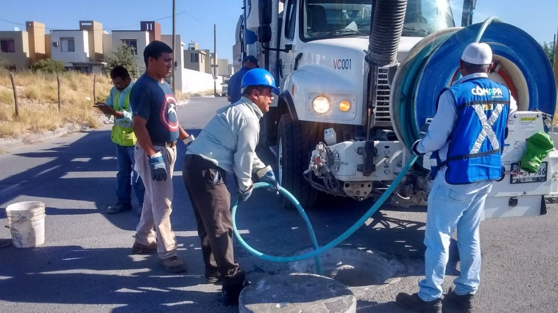 Sondean línea drenaje en Jarachina Sur