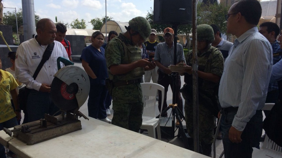 Inicia campaña “Juntos sin Armas, Juntos sin Violencia”