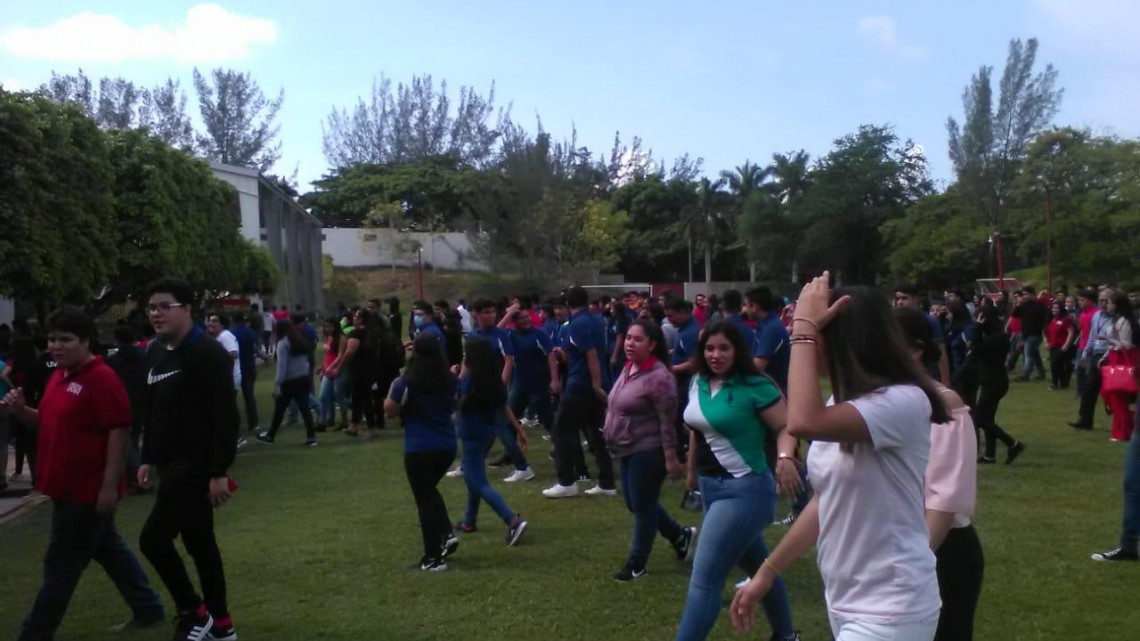 Con 19 simulacros en Tampico se conmemoró el día nacional de PC 
