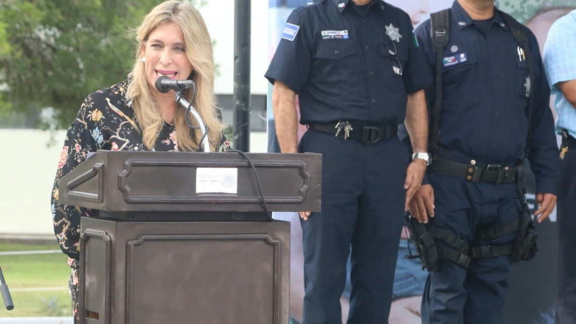 Participa Maki Ortiz en clausura de campaña “Juguemos sin violencia” 