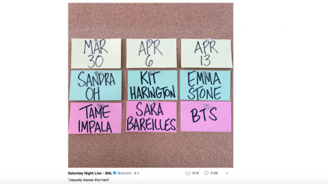 BTS se presentará en Saturday Night Live