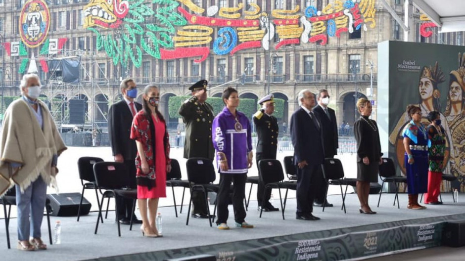 500 años de resistencia indígena: inauguran maqueta monumental