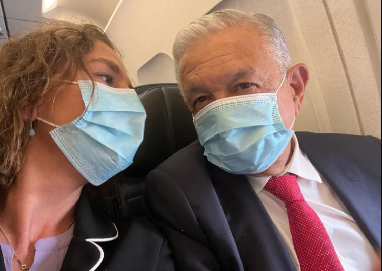 Parte AMLO rumbo a Estados Unidos para su reunión con Joe Biden 