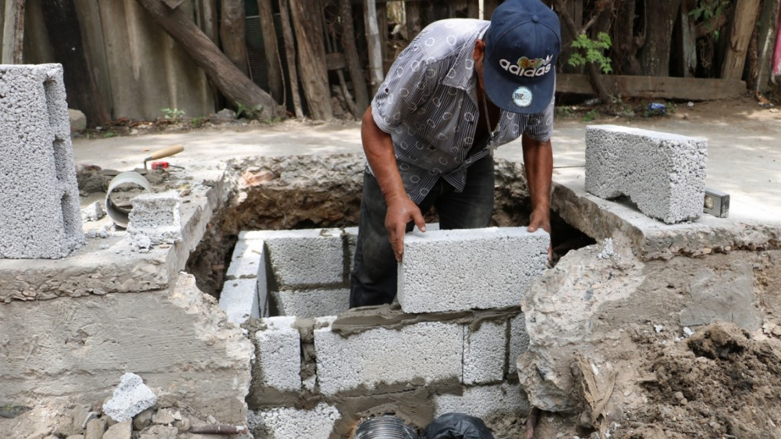 Andrés Zorrilla pone en marcha construcción de dren pluvial