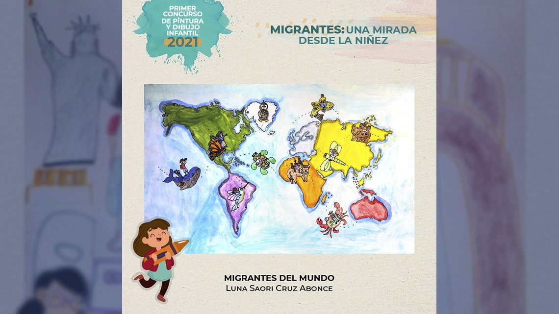 INM felicita a los participantes del concurso: “Migrantes, una mirada desde la niñez”
