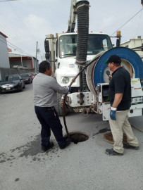 COMAPA normaliza servicio de drenaje en Jarachina Norte y San Ricardo