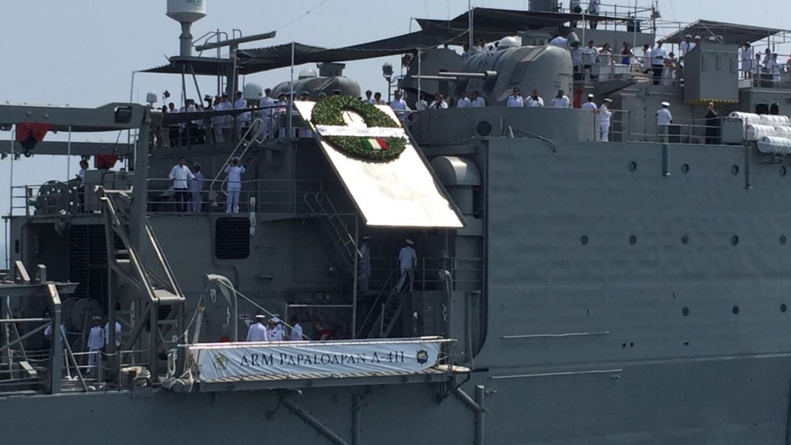 Conmemora EPN día de la Marina Armada de México en Tampico