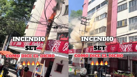 Se incendia cafeteria "El Dicho" 