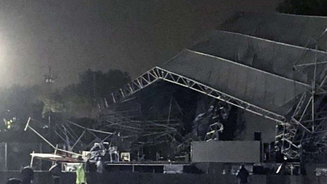 El rayo que cayó en medio de una fiesta electrónica