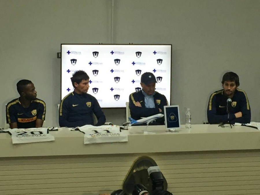 Presenta Pumas sus tres refuerzos rumbo al Clausura 2018 