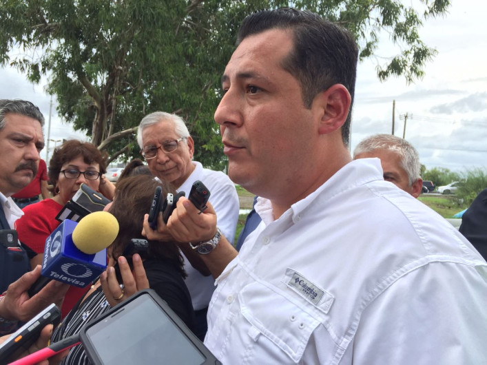 Se inundan ochenta colonias en Matamoros