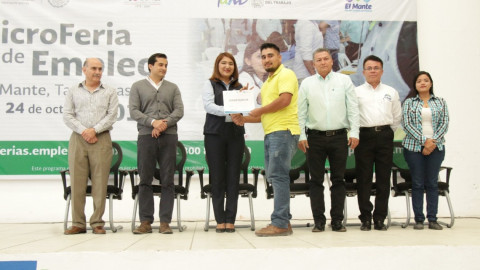 Inauguran Micro Feria de Empleo en El Mante Tamaulipas