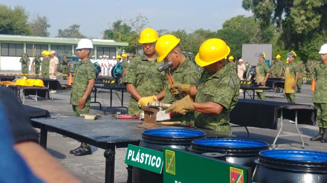 Destruye SEDENA armas ilegales