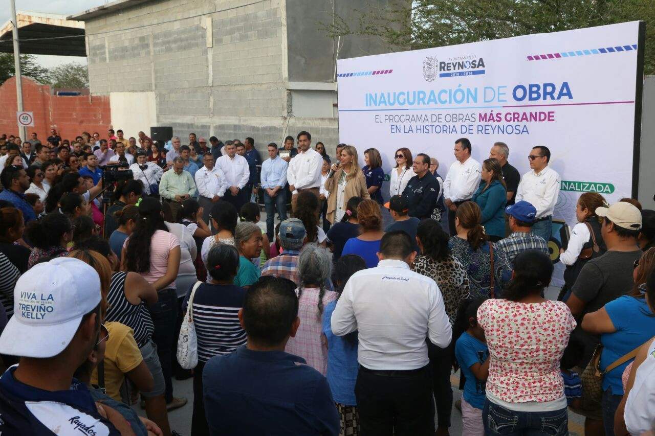 Invierte Alcaldesa más de 30 mdp en obras para la colonia Colosio
