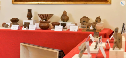 Italia devuelve 30 piezas arqueológicas a México 