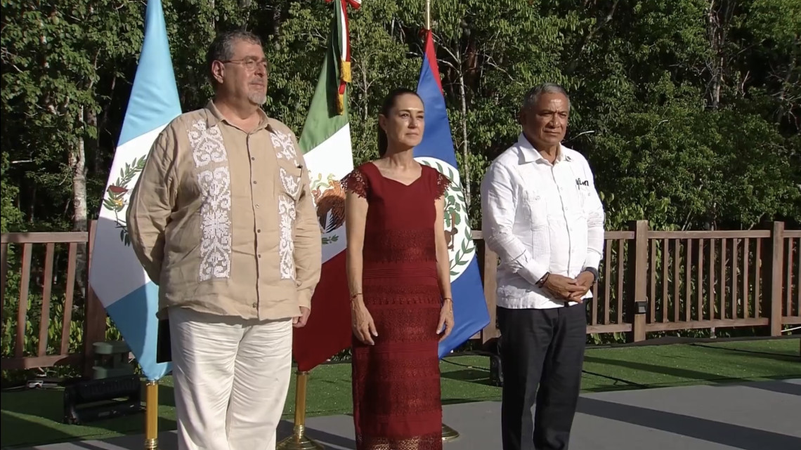 México, Belice y Guatemala firman acuerdo para crear el Corredor Biocultural de la Gran Selva Maya