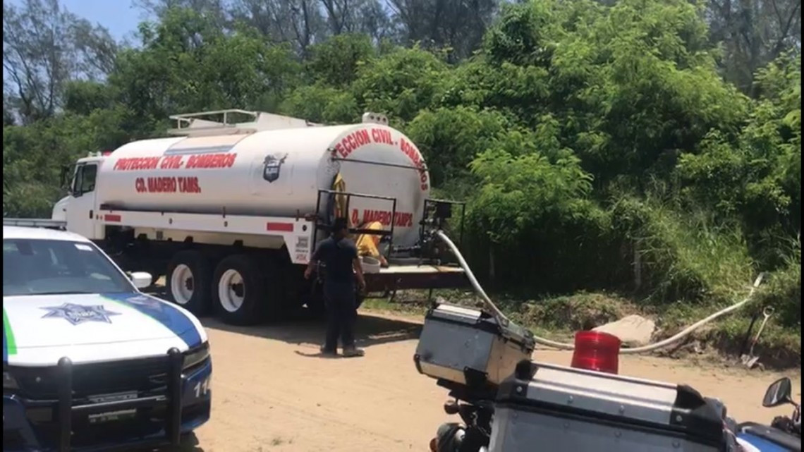 Se incendian pinos en terrenos ubicados en Colonia Miramar Uno