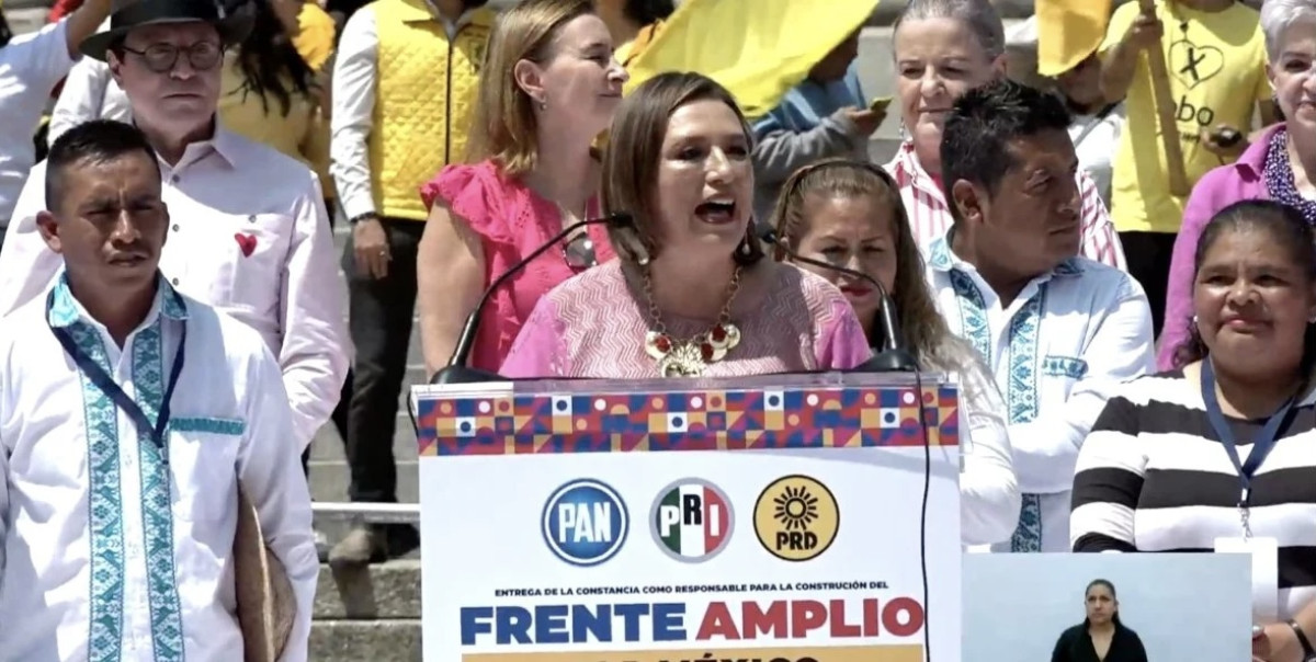 Xóchitl Gálvez es la candidata del Frente Amplio rumbo al 2024 