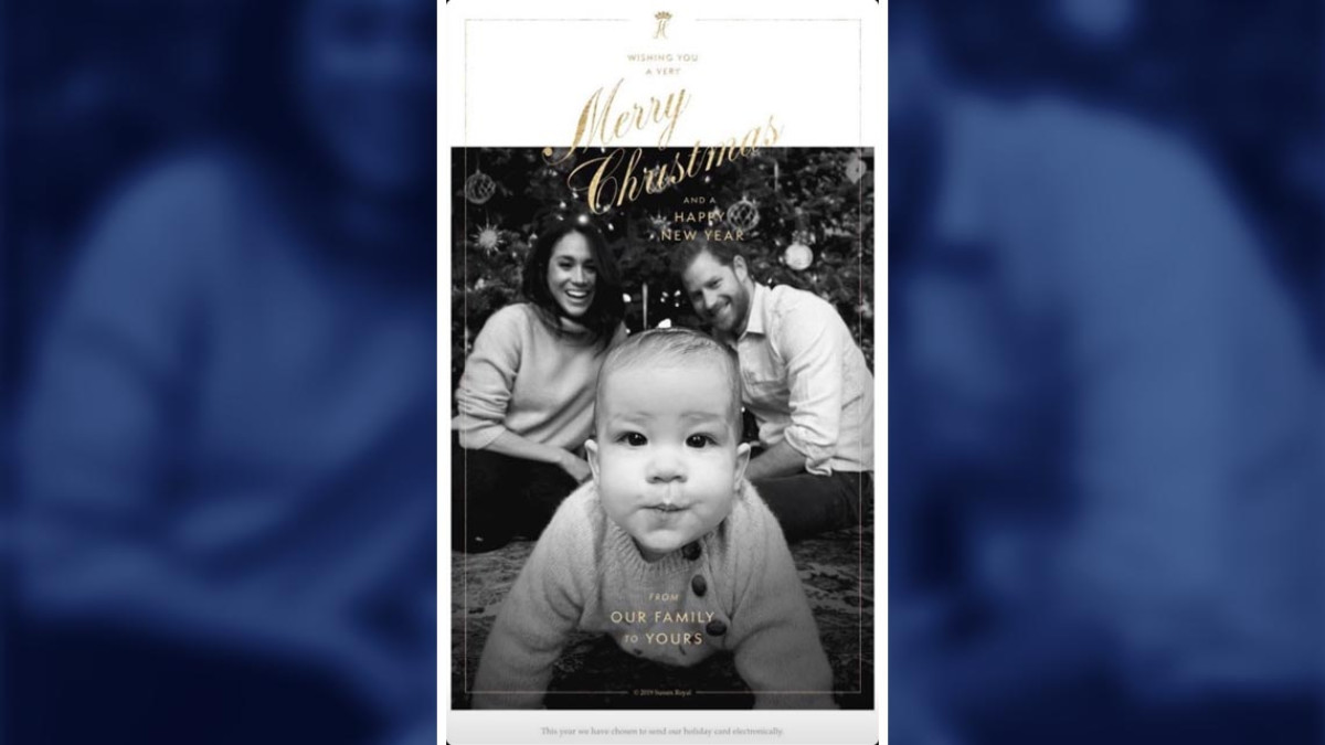 Los duques de Sussex presentan su tarjeta navideña