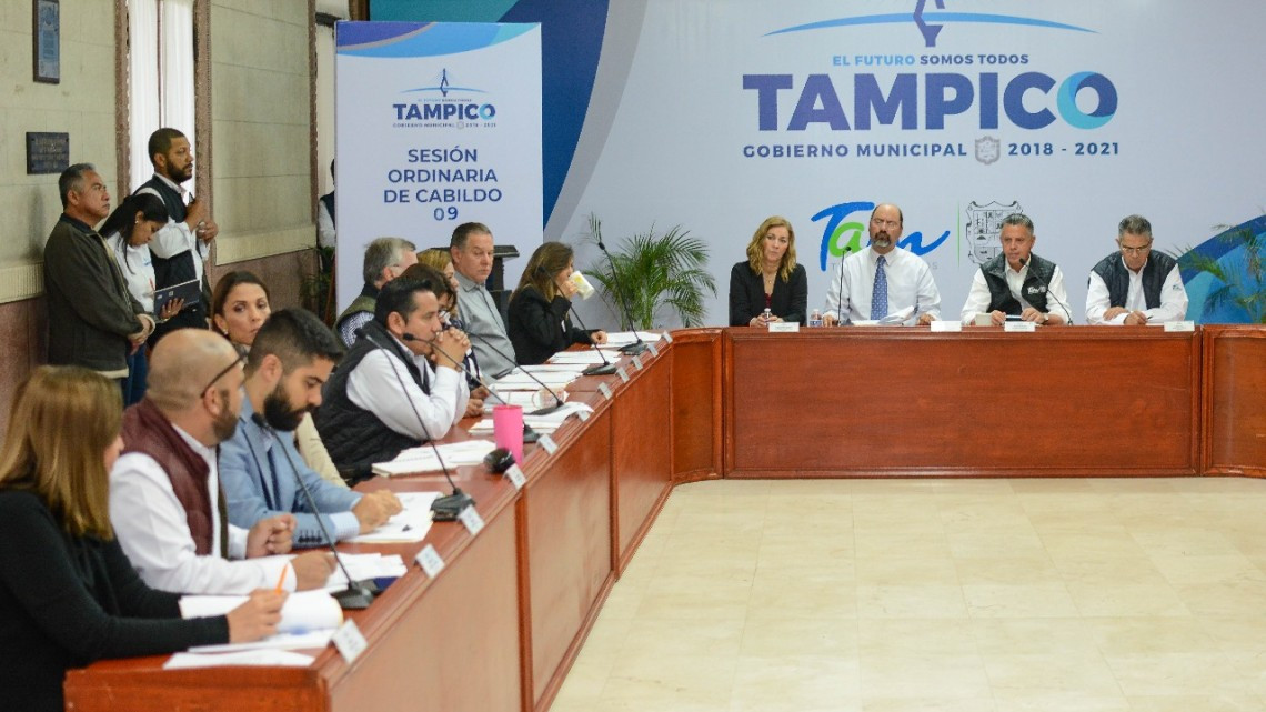Aprueba Cabildo de Tampico el Plan Municipal de Desarrollo 2018-2021