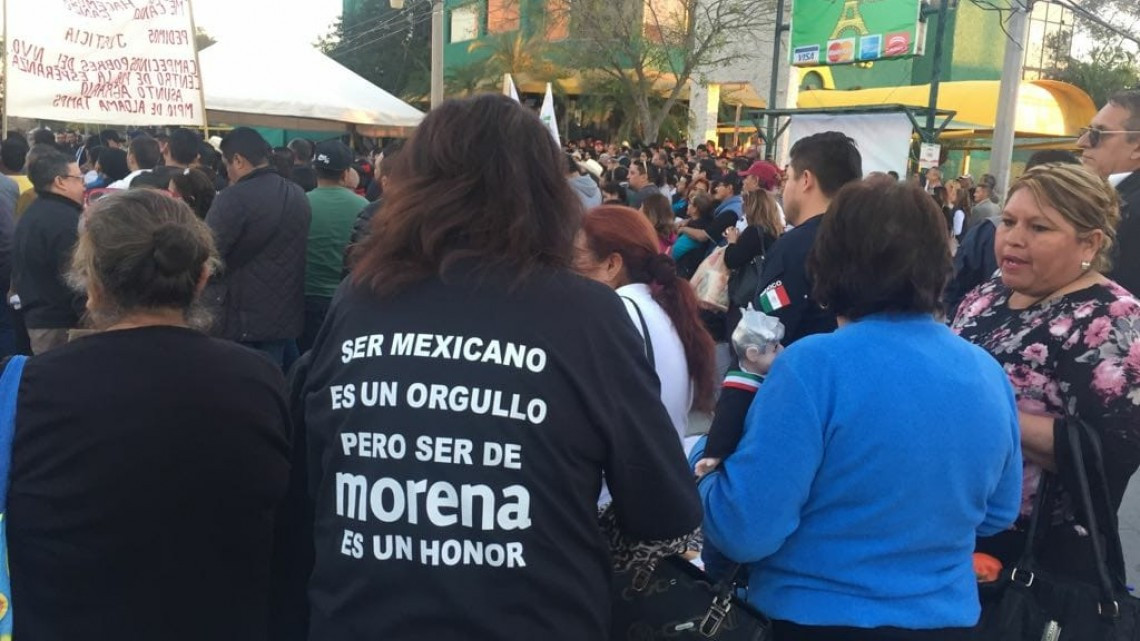 Reciben Tamaulipecos a AMLO en su visita a Reynosa