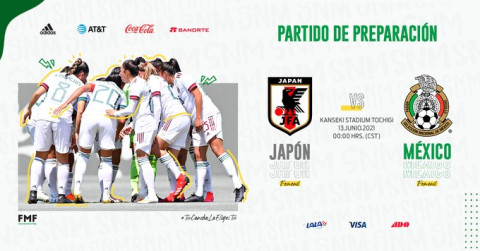 El Tri femenil  tendrá un partido de preparación ante Japón