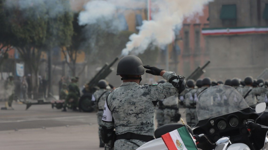 Se lleva a cabo el tradicional Desfile Militar en el Zócalo de la CDMX 