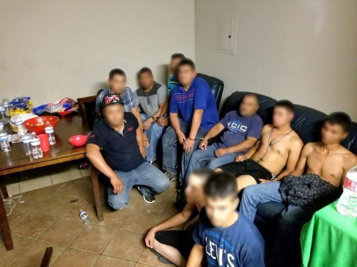 Descubre patrulla fronteriza casa de seguridad en Nvo. Laredo
