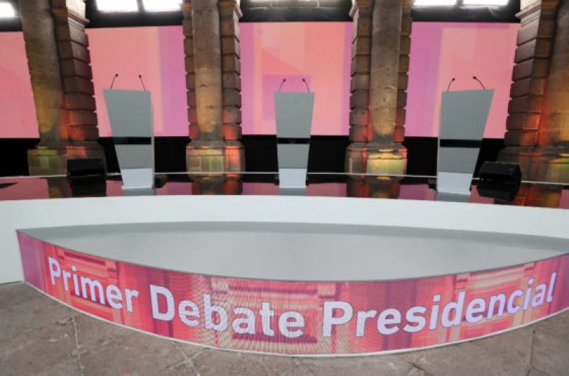 ¿Quieres preguntarles algo a las candidatas y el candidato en el primer debate presidencial? Aquí te decimos cómo