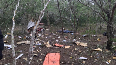 Dos muertos tras caída de avioneta en San Fernando 