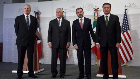 No se habló del muro en la frontera de México con EU: Osorio Chong