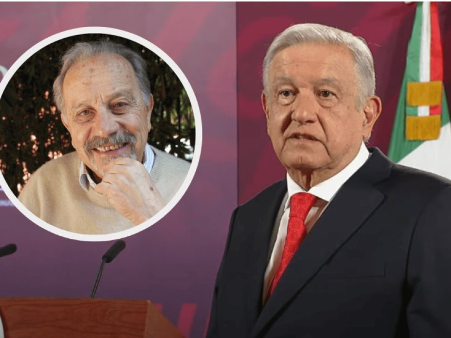 AMLO lamenta el fallecimiento de Adolfo Gilly